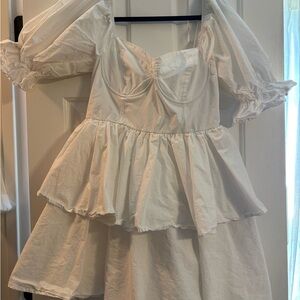 Altar’d state white dress